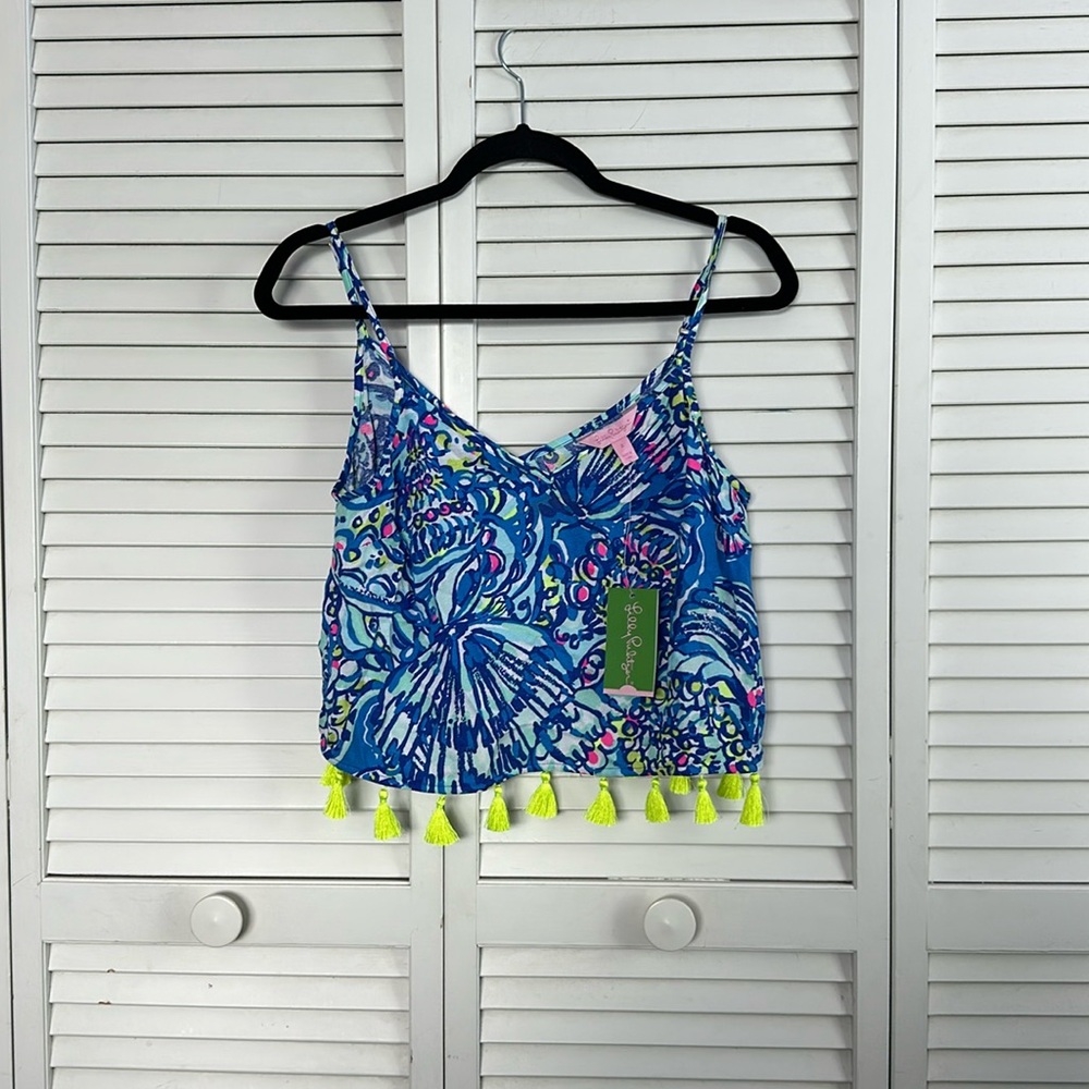 NWT lilly pulizer ramona set brilliant bl ceviche 2
